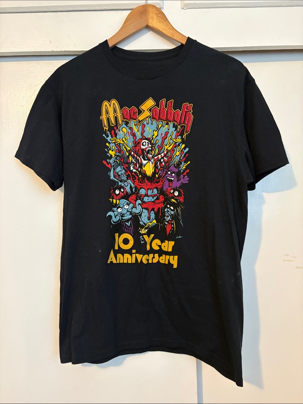 Mac Sabbath 10 Year Anniversary Tee